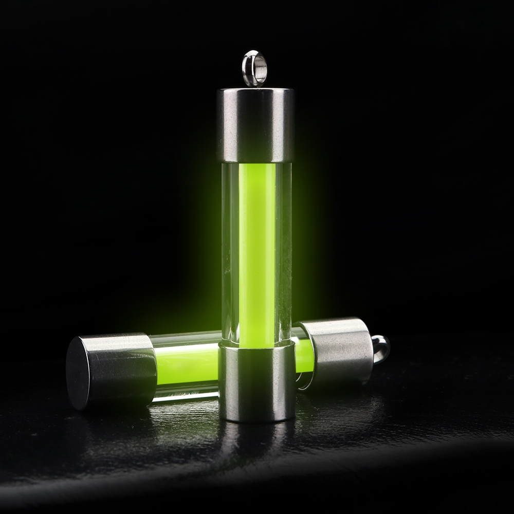 Tritium Gas Tube - Açık sinyal ışığı aydınlık tüp kolye