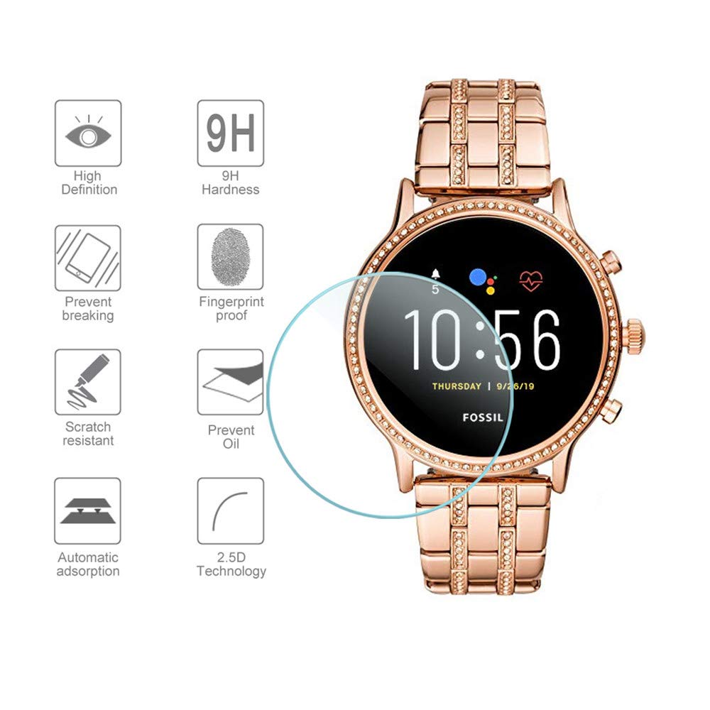 Fossil Watches Smartwatch Gen 5 - Fosil Gen için 2 adet temperli