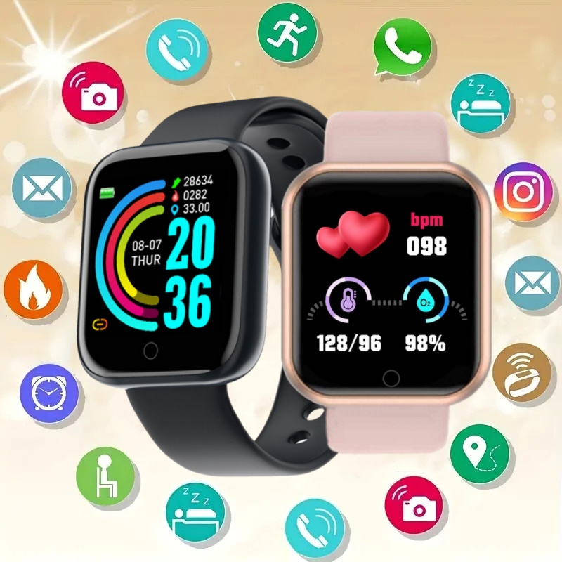 Smartwatch Watches For Girls - Akıllı saat mesaj hatırlatmak müzik kontrol