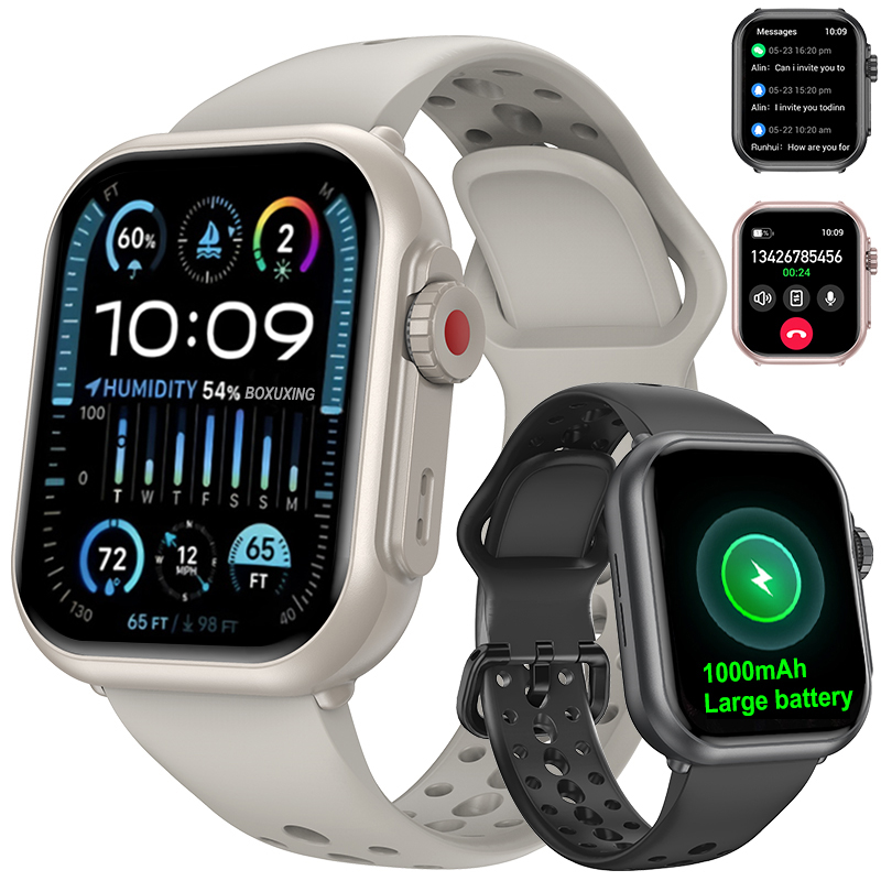 Heart Rate Gps Watch - Izle Ultra K62 Erkek Kadın 1000