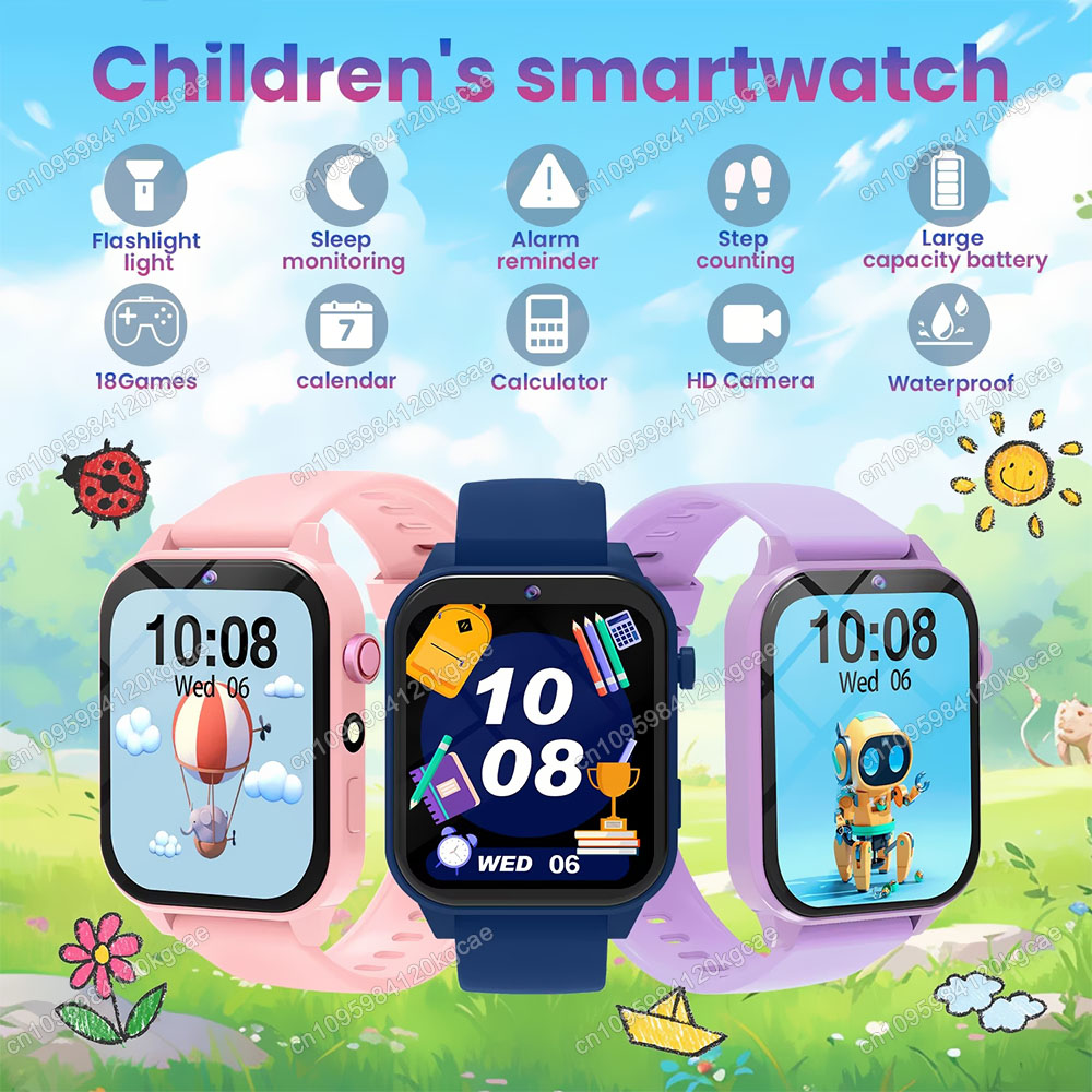 Smartwatch Watches Gift For Boys On Birthday - 2026 Yeni Kamera Akıllı Saat Çocuklar