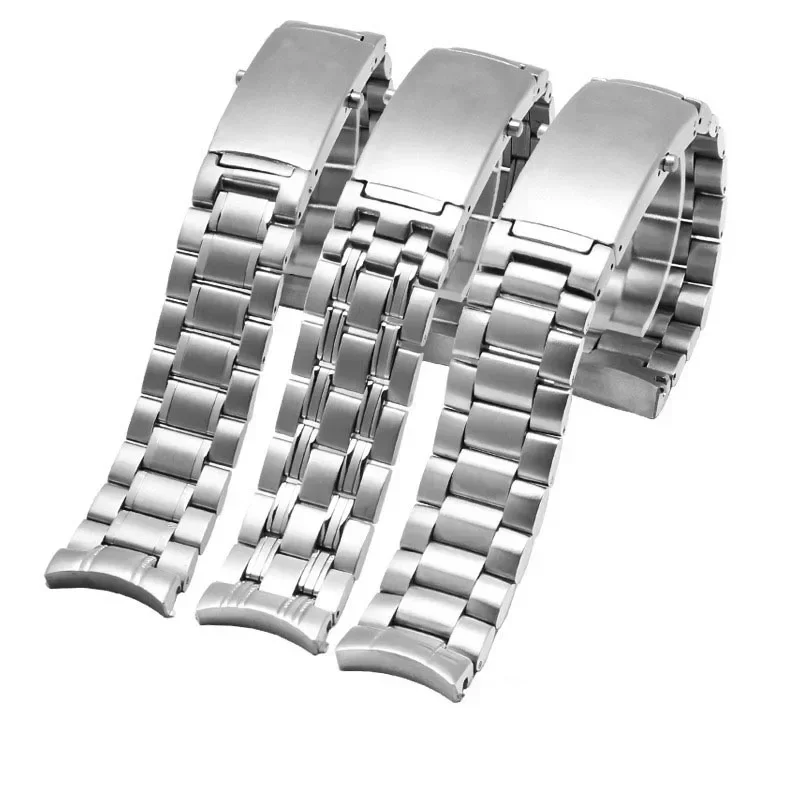 Omega Watch Seamaster - 904L Paslanmaz çelik kordonlu saat 18mm