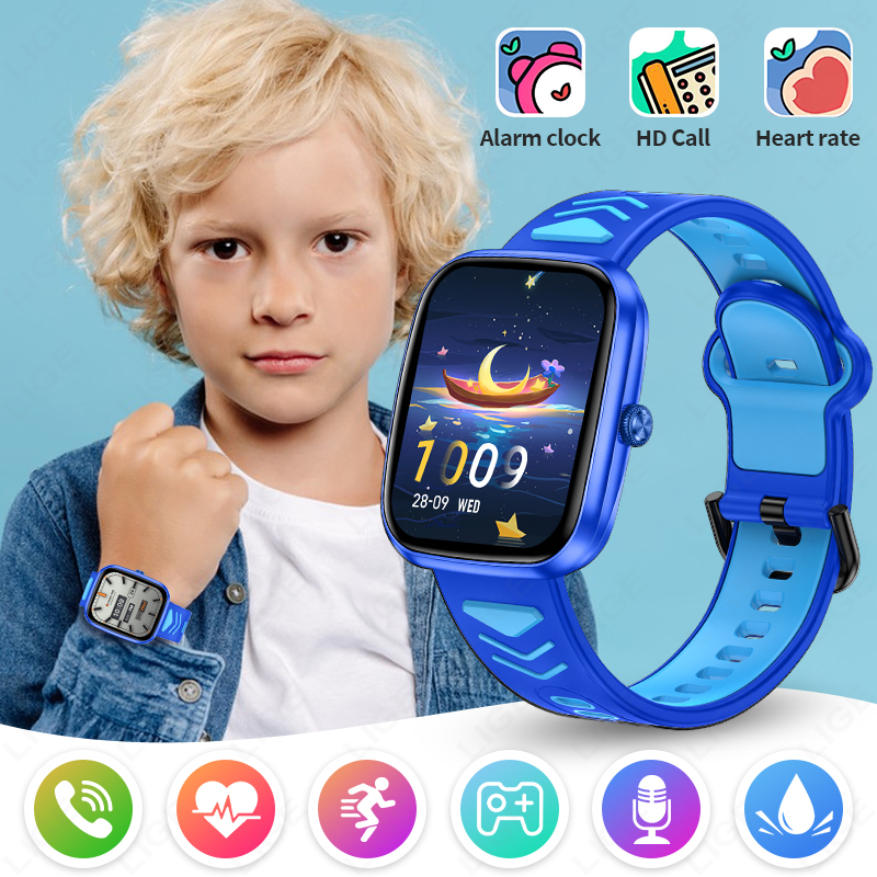Smartwatch Watches Gift For Boys - LIGE 2026 Çocuk Akıllı Saati Çocuk