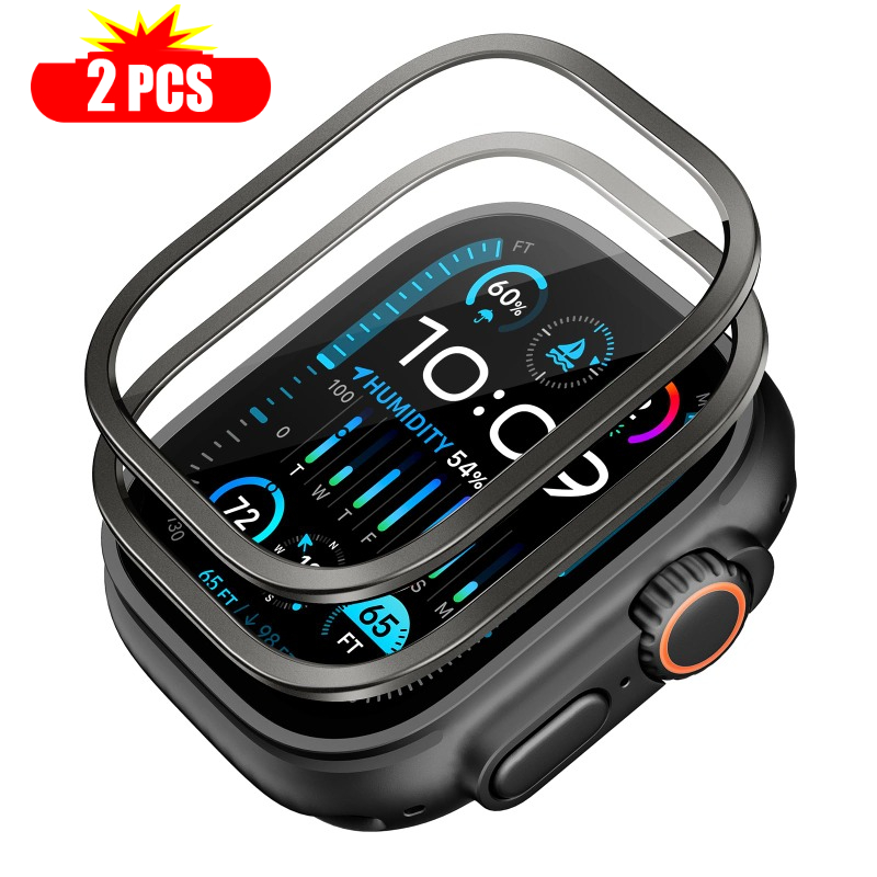 Smartwatch Apple Watches For Men - 2 adet Temperli Cam Apple Watch