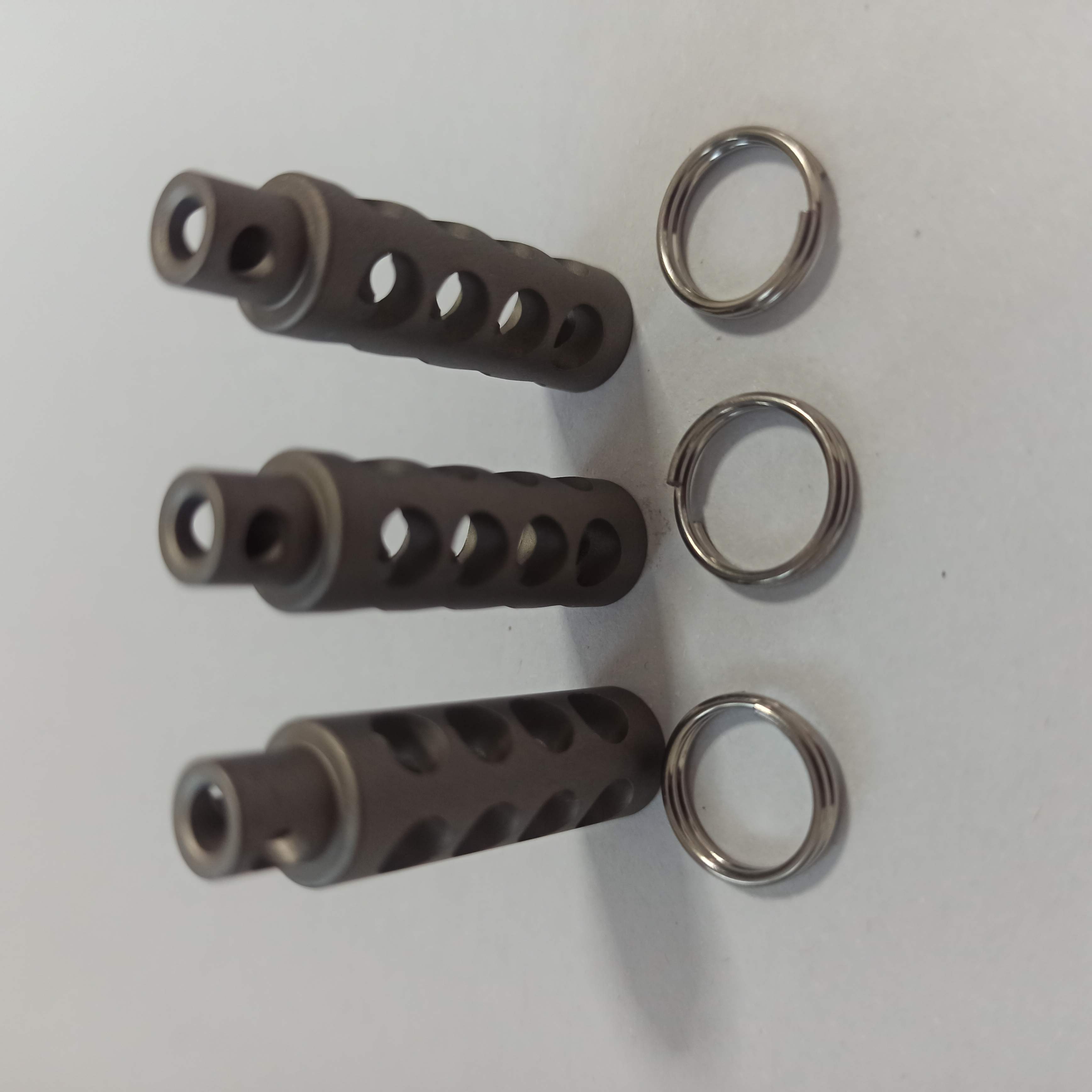 Tritium Gas Tube - 1 Adet TC4 Titanyum Alaşımlı Anahtarlık