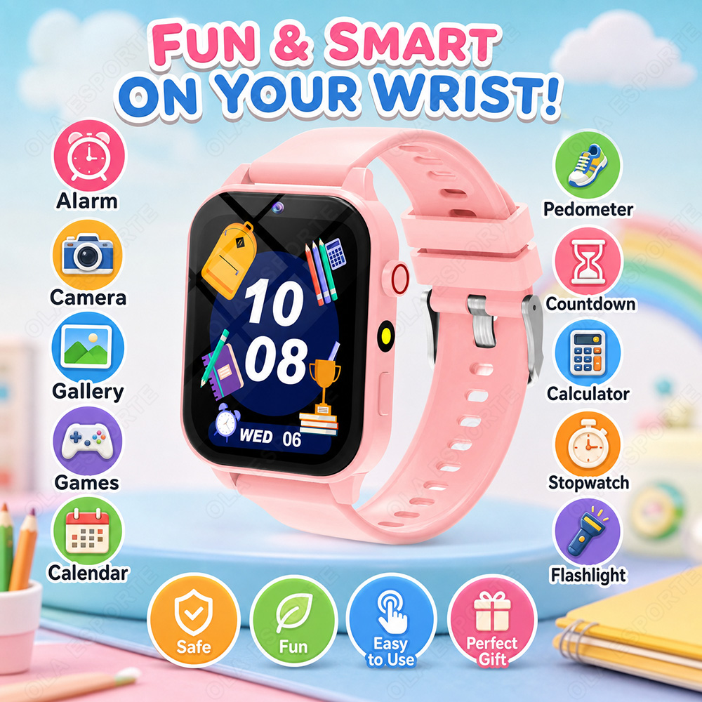Smartwatch Watches Gift For Boys On Birthday - Çocuklar için yeni akıllı saat HD