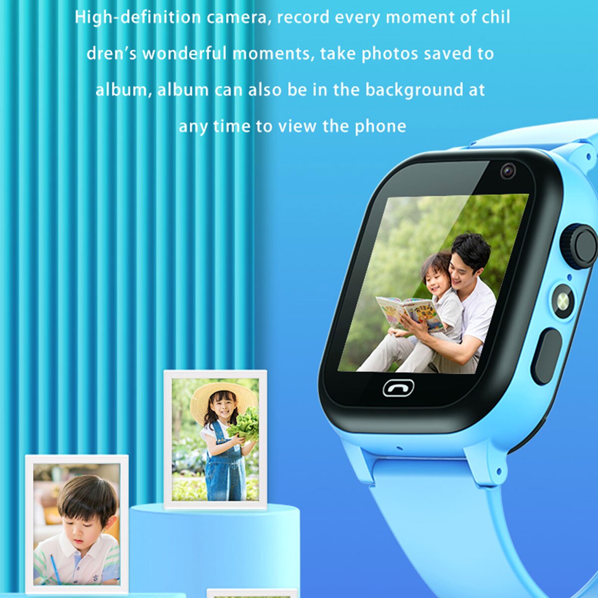 Çocuklar akıllı saat SOS çağrı - Smartwatch Watches Gift For Boys incelemesi ve fiyatı