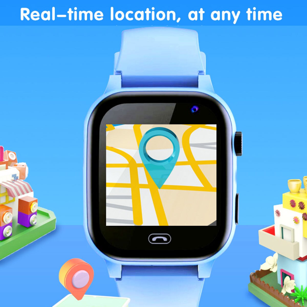 Çocuklar akıllı saat SOS çağrı - Smartwatch Watches Gift For Boys incelemesi ve fiyatı