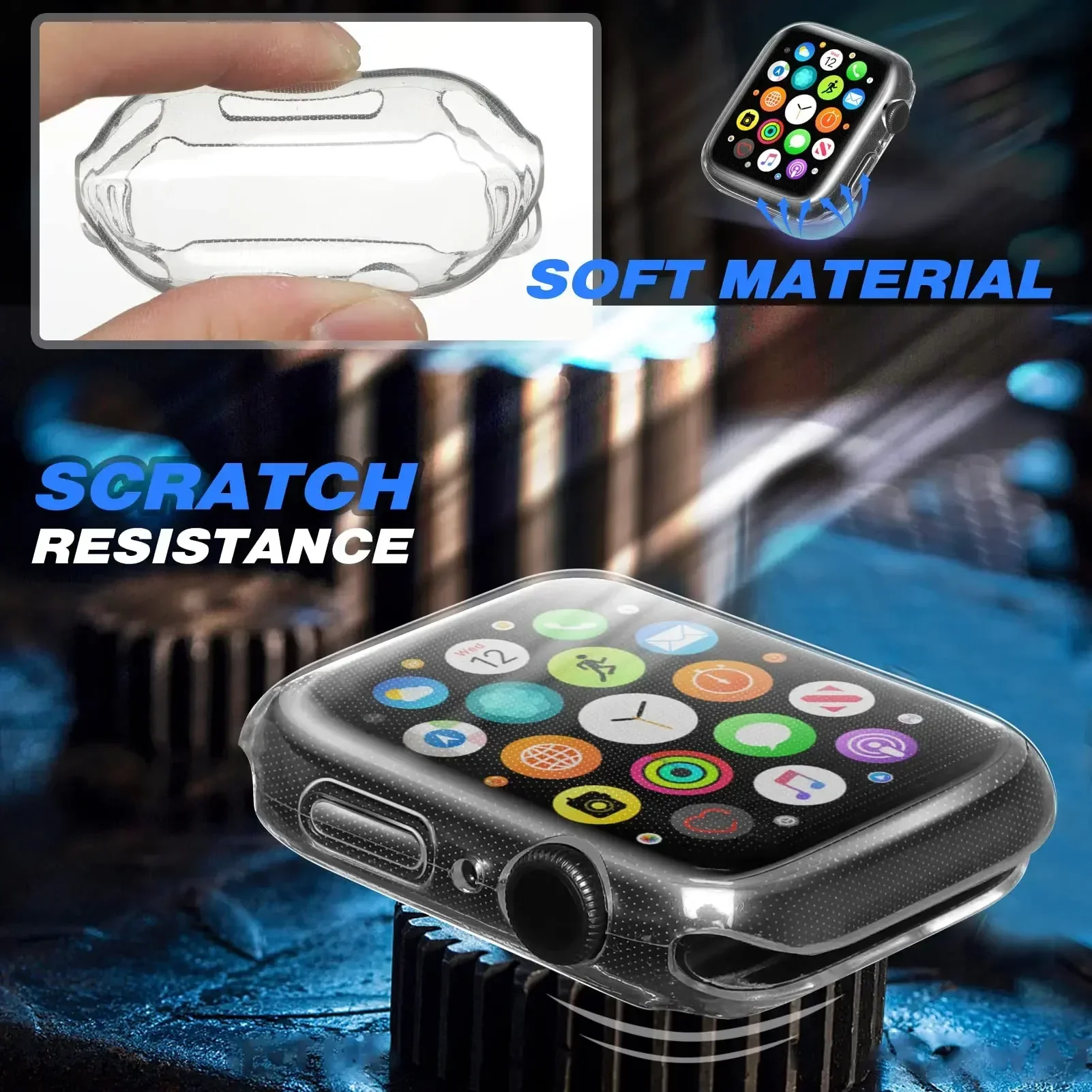 Kapak Apple Watch Kılıfı 44mm  - Smartwatch Watches For Girls incelemesi ve fiyatı