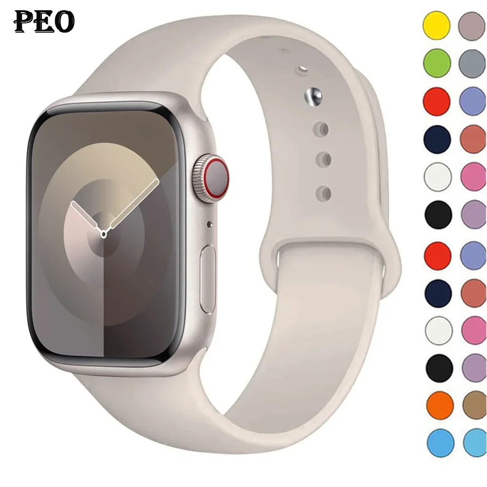 Apple için silikon bant saat k - Smartwatch Apple Watches For Men incelemesi ve fiyatı