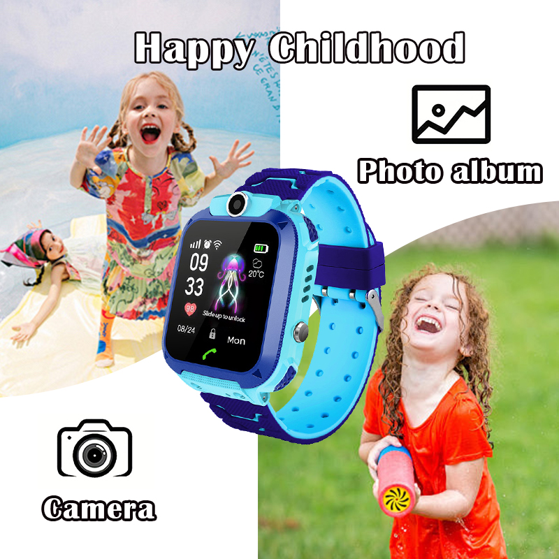 Q12B Çocuk Akıllı Saati, SOS Ç - Smartwatch Watches Gift For Boys With Gps incelemesi ve fiyatı