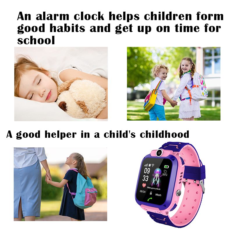 Q12B Çocuk Akıllı Saati, SOS Ç - Smartwatch Watches Gift For Boys With Gps incelemesi ve fiyatı