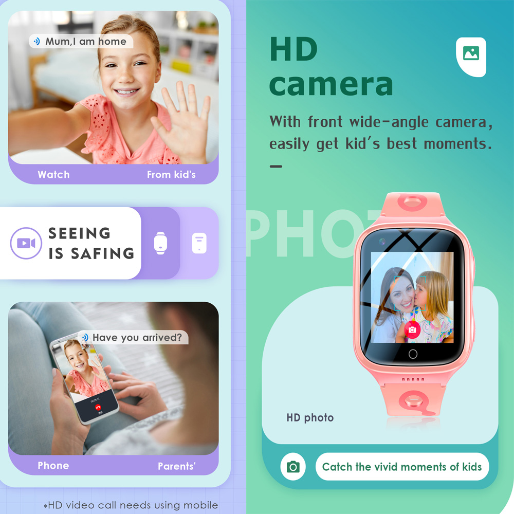 4G akıllı saat çocuklar GPS Wi - Smartwatch Watches Gift For Boys incelemesi ve fiyatı