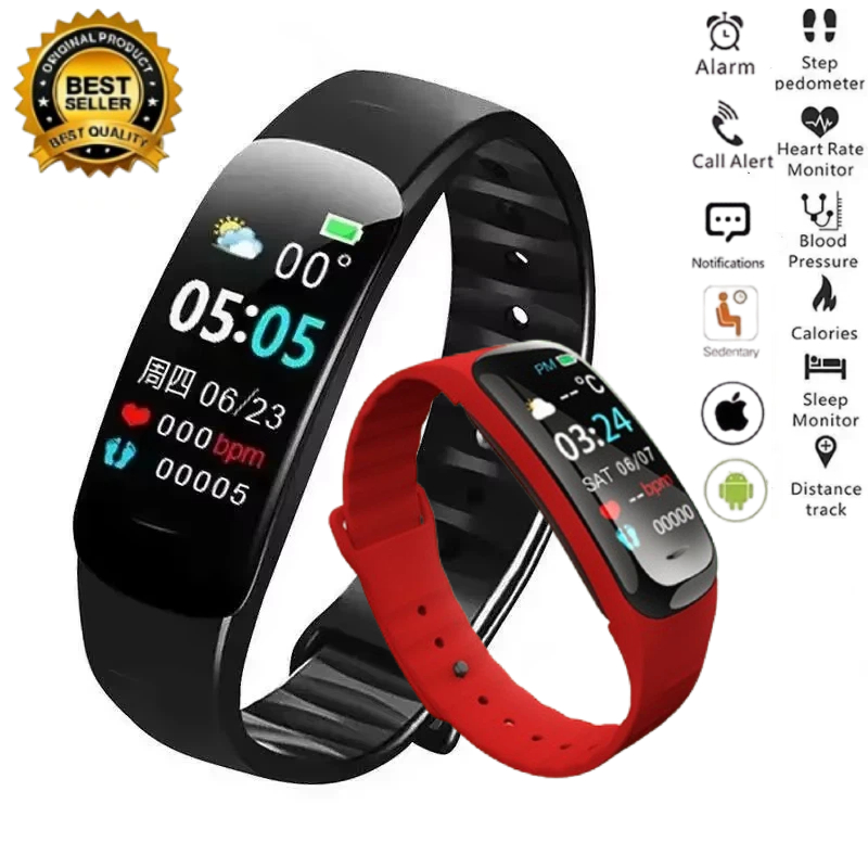 C1 Plus akıllı saat spor takip - Smartwatch Watches For Girls incelemesi ve fiyatı