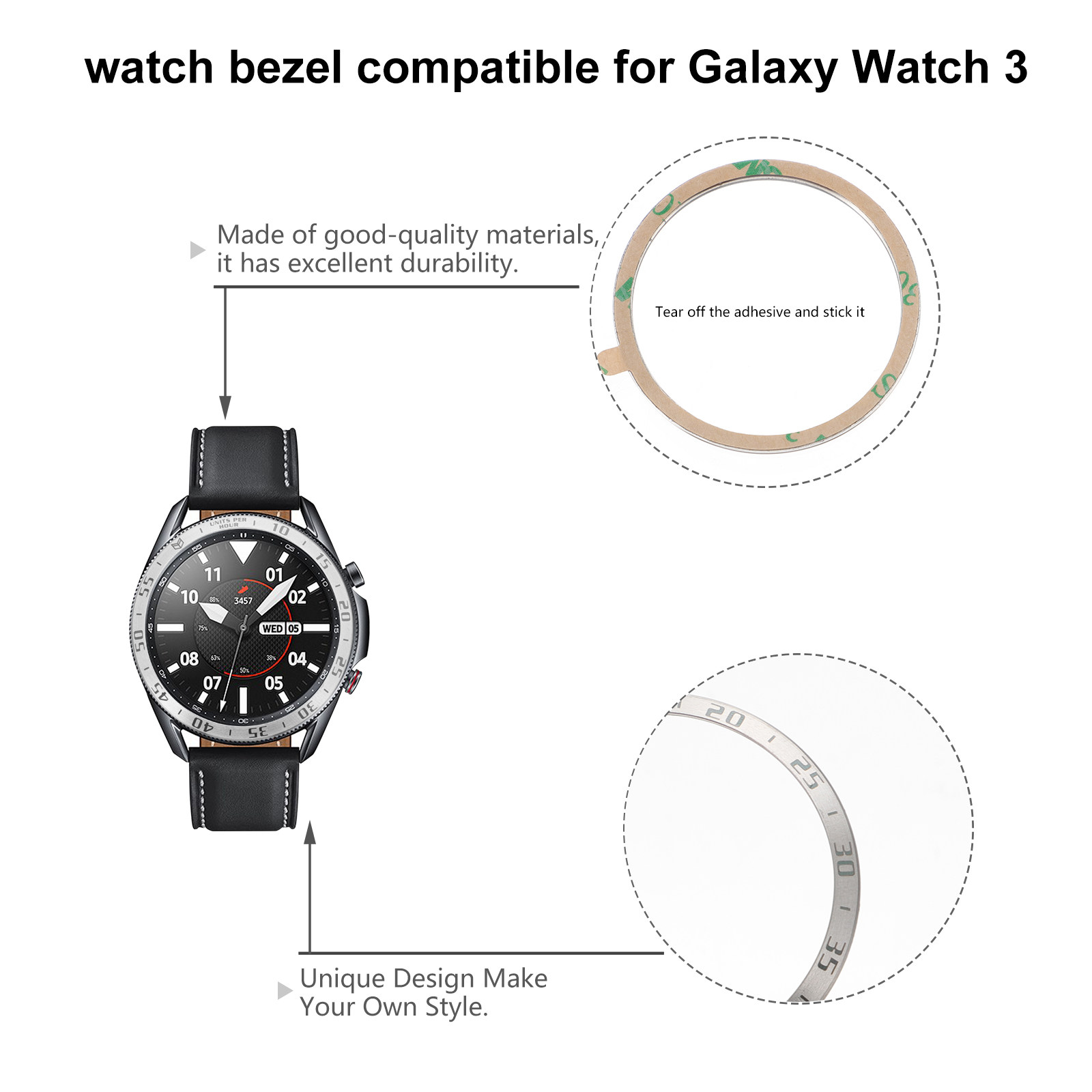 1 Adet Paslanmaz Çelik Çerçeve - Smartwatch I Watches incelemesi ve fiyatı