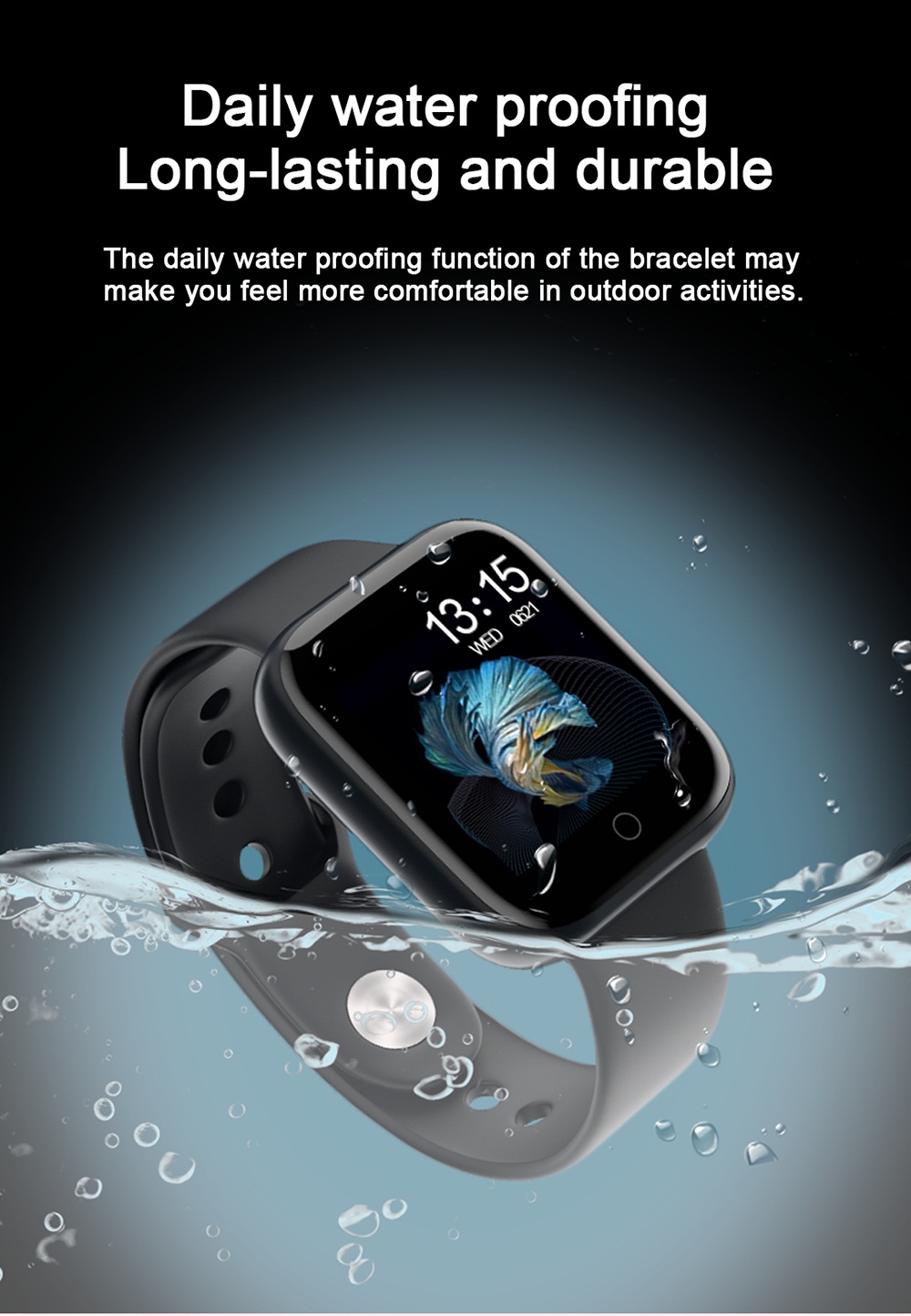 Kadınlar IP68 su geçirmez akıl - Smartwatch Iphone Watches For Women incelemesi ve fiyatı