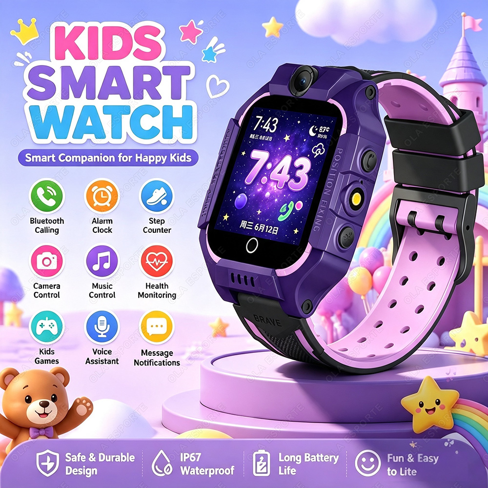 2027 Yeni 2G Çocuk Akıllı Saat - Smartwatch Watches Gift For Boys With Gps incelemesi ve fiyatı