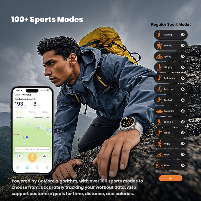 2026 Yeni Askeri TANK X3 Akıll - Heart Rate Gps Watch incelemesi ve fiyatı