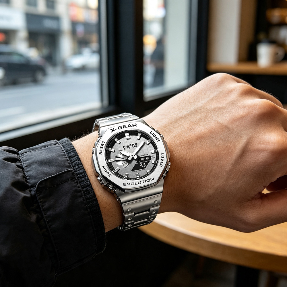 X-GEAR Çift Ekranlı Dijital Sp - Smartwatch Watches For Girls incelemesi ve fiyatı
