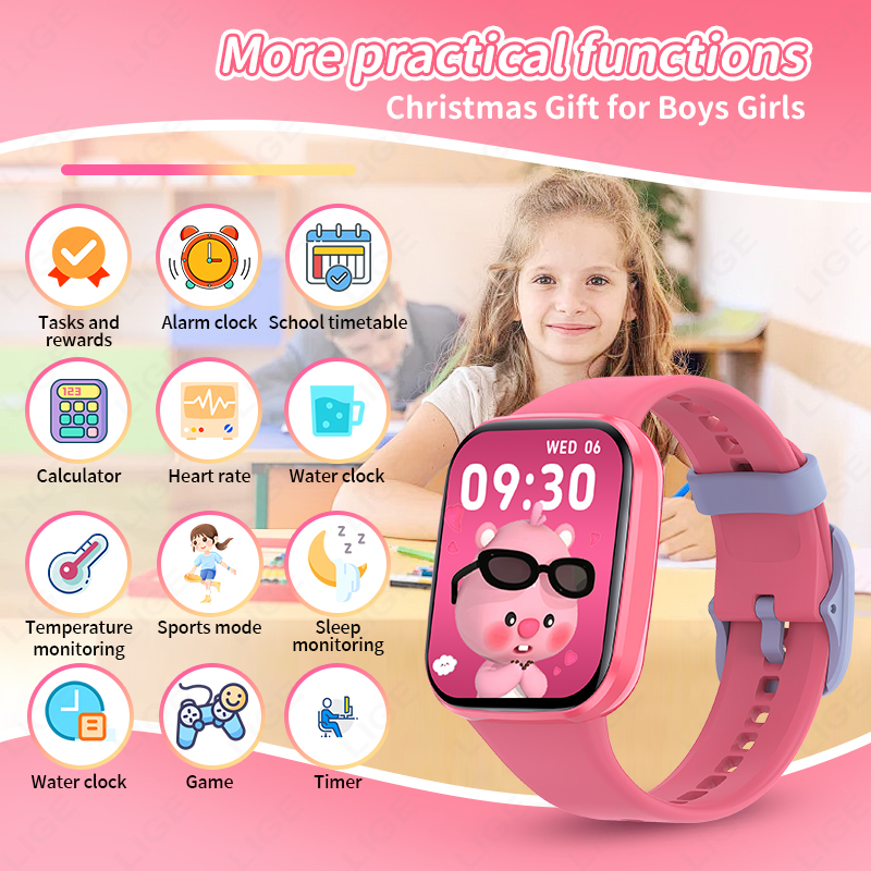 Yeni akıllı saat çocuklar erke - Smartwatch Watches Gift For Boys On Birthday incelemesi ve fiyatı