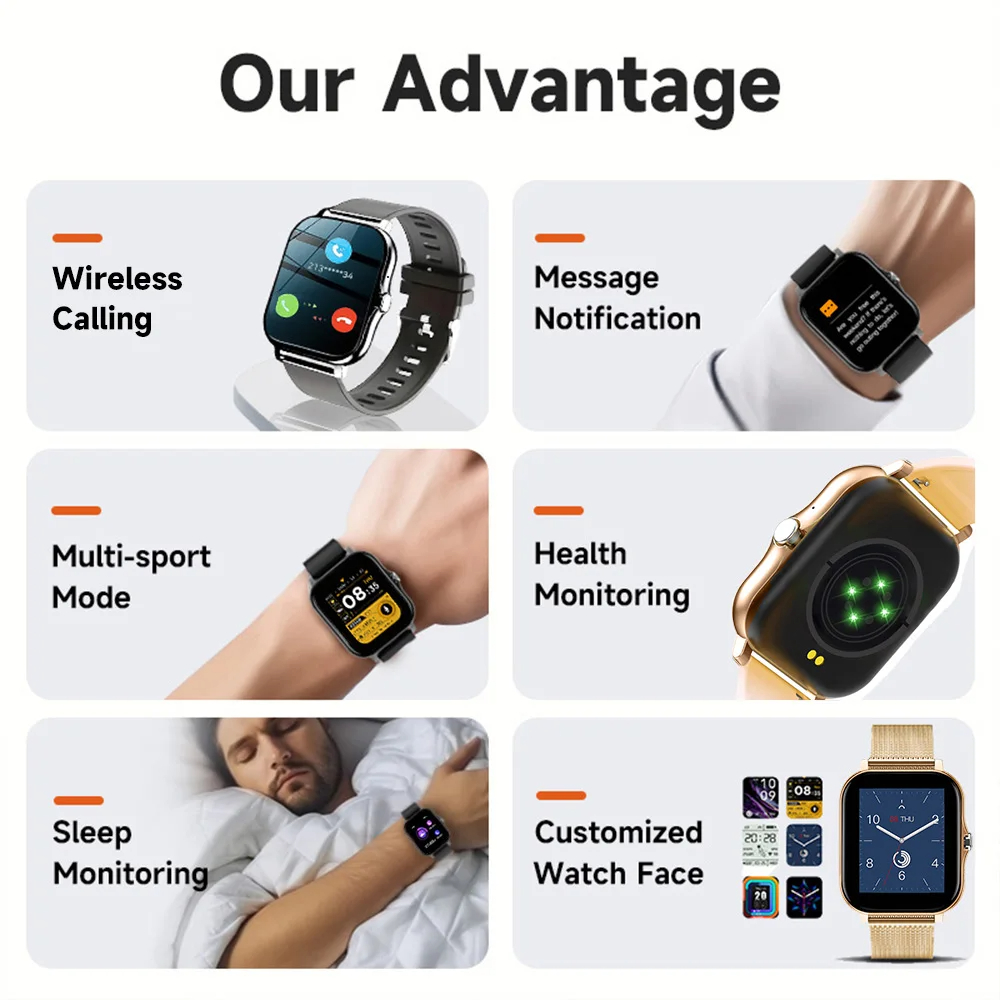 Akıllı saat Android IOS için s - Smartwatch Watches Gift For Women incelemesi ve fiyatı
