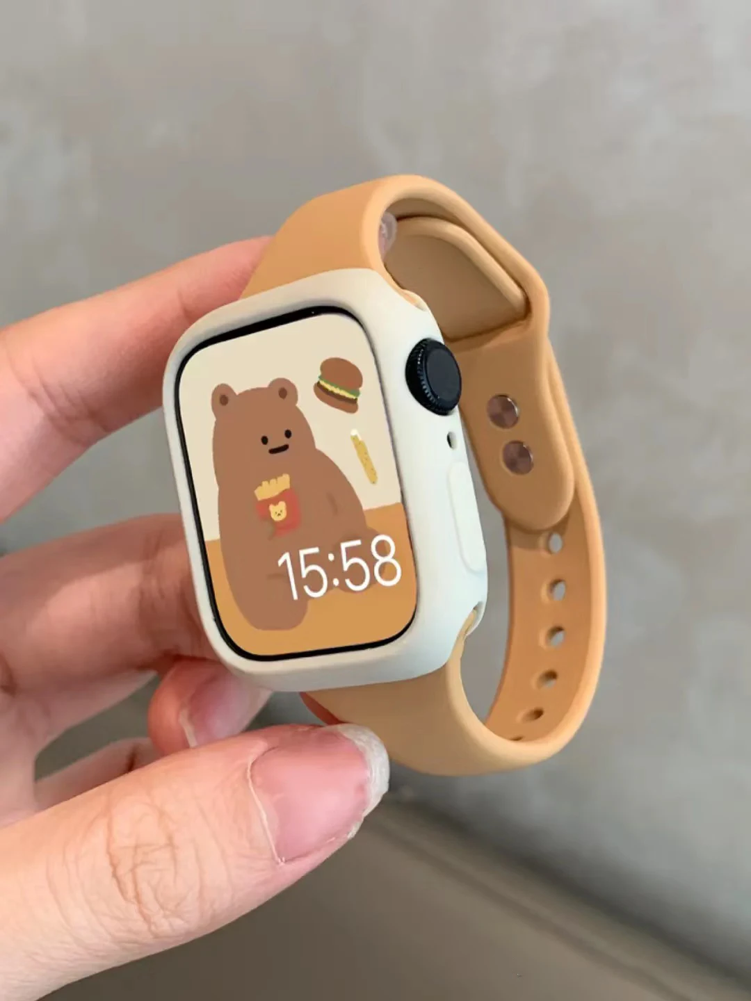 Apple watch bandı için ince Si - Smartwatch Apple Watches For Men incelemesi ve fiyatı