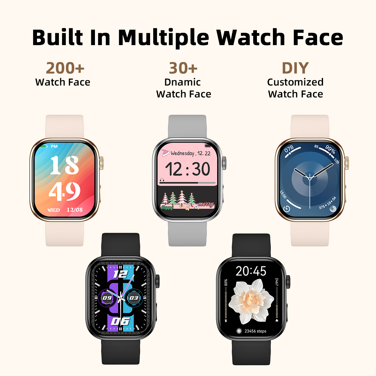 Akıllı Saat 2026 2.01 inç Doku - Smartwatch Watches For Girls incelemesi ve fiyatı